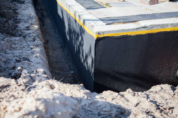 SJ Waterproofing Pros completing home waterproofing near Marshall, IN