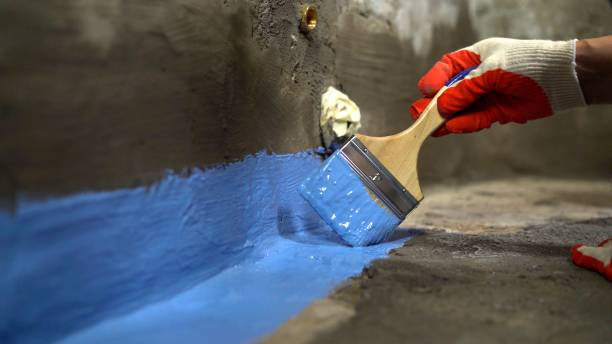 SJ Waterproofing Pros commercial waterproofing team near Marshall, IN
